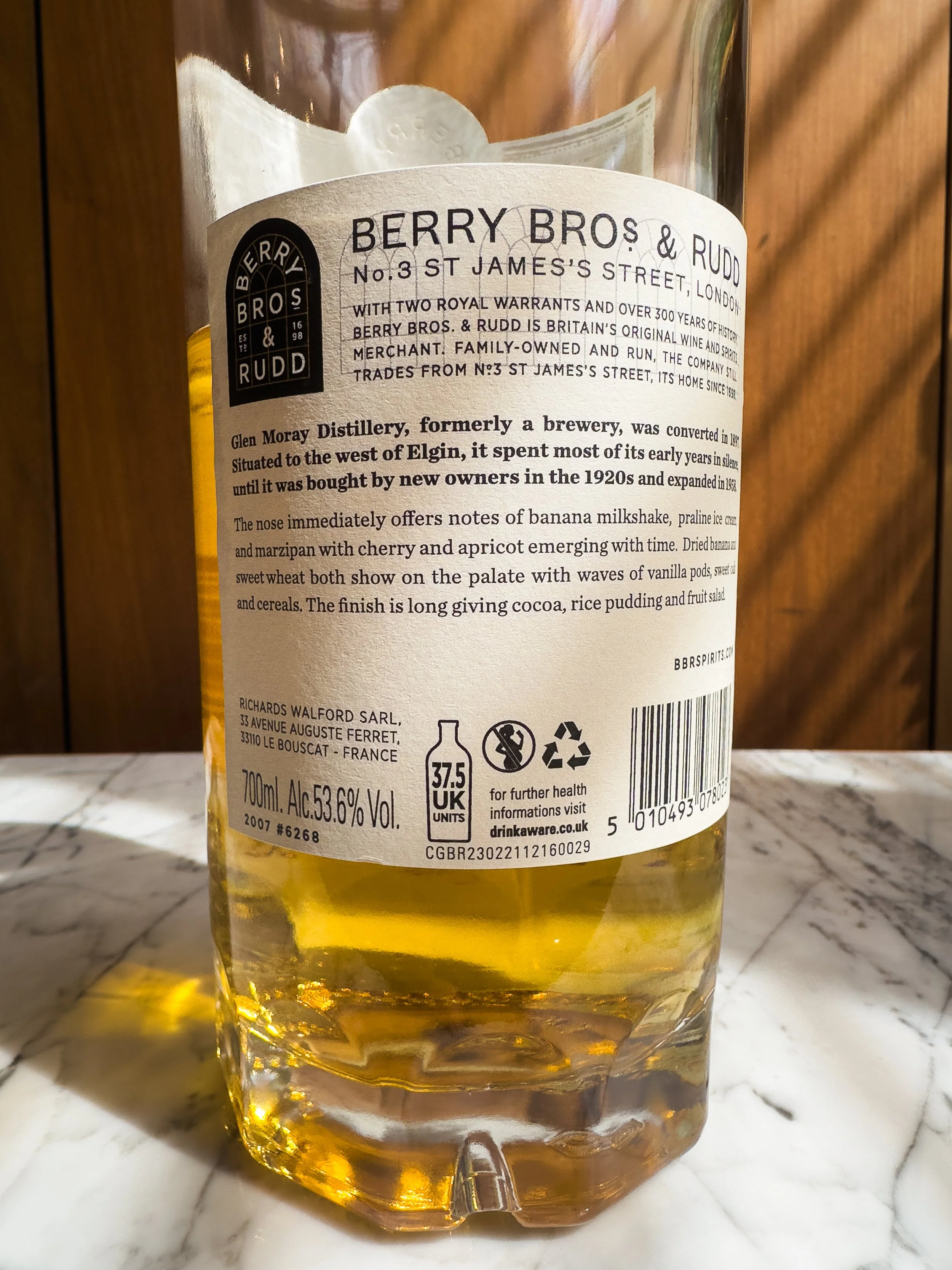 Glen Moray 2007 14y ベルサイユのばら　空瓶 Glen Moray 2007 14y ベルサイユのばら 空瓶 ベルサイユのばら